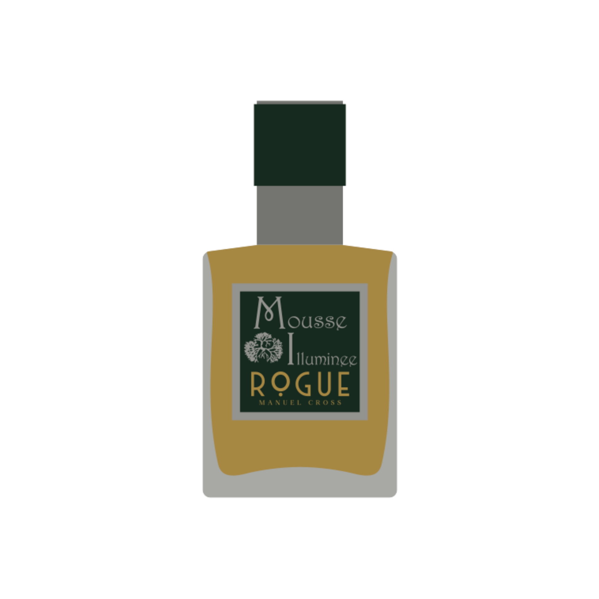 5ml  Bottle - Mousse Illuminee by Rogue Perfumery (From ScentClub Kit #12)