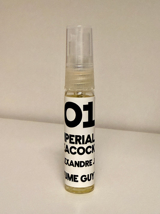 5ml  Bottle - Imperial Peacock by Alexandre J (From ScentClub Kit #12)