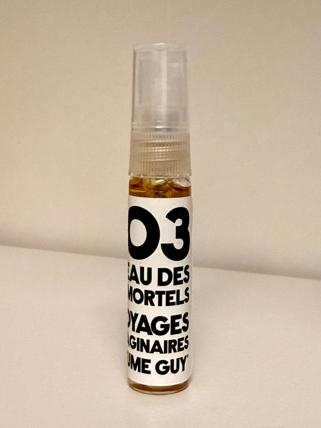 5ml Bottle - L'eau Des Immortels by Voyages Imaginaires (From ScentClub Kit #12) TPG 5ml Bottle - L'eau Des Immortels by Voyages Imaginaires (From ScentClub Kit #12) TPG